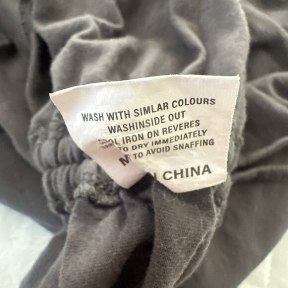 THE DOORS Dress Womens Medium Gray Sleeveless Ruched Santa Monica Graphic Retro - Picture 7 of 12